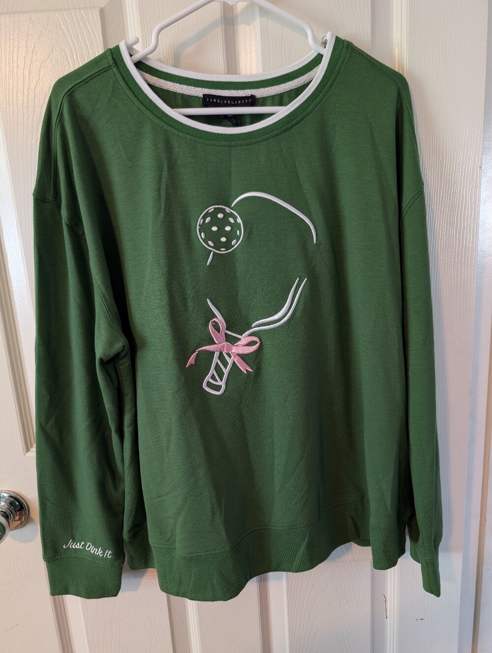 NWT - XL -Jane + Delancey Pickleball Themed Sweater